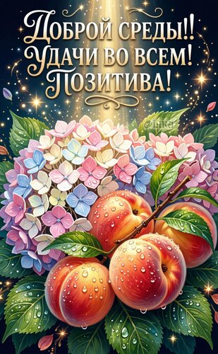 Открытка Доброй среды