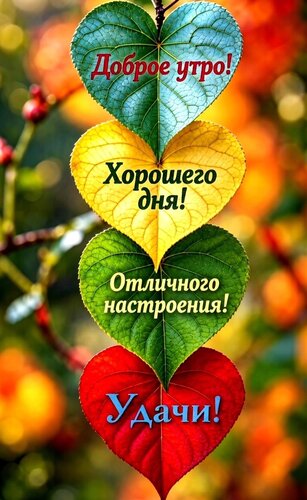 Открытка Доброе утро