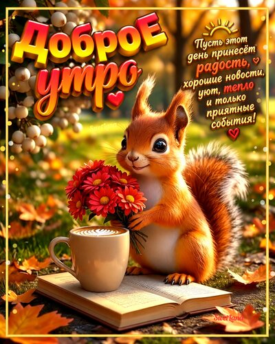 Открытка Доброе утро