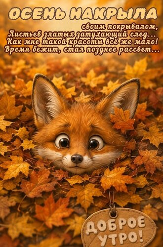 Открытка Доброе утро
