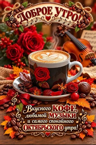 Открытка Доброе утро