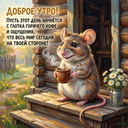 Открытка Доброе утро!