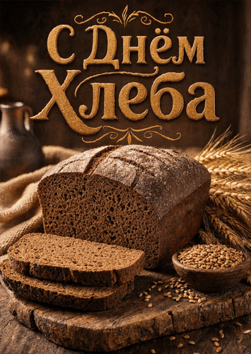 Анимированная открытка С днём хлеба