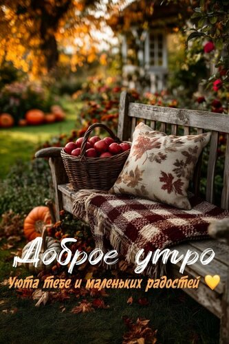 Открытка Доброе утро