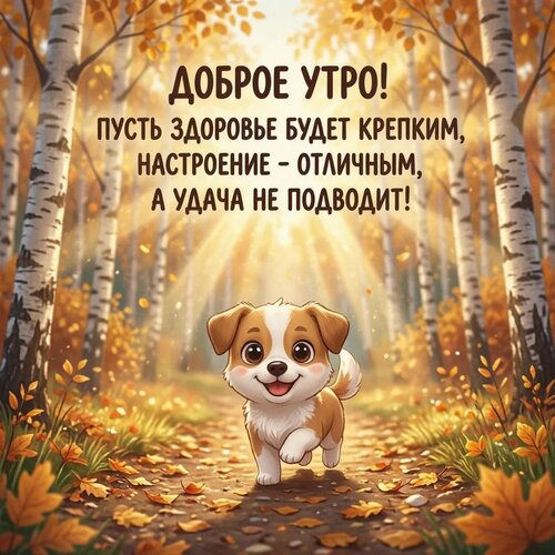 Открытка Доброе утро!