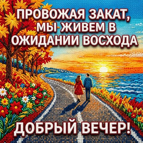 Открытка Добрый вечер!