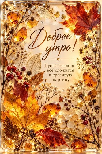 Открытка С добрым утром