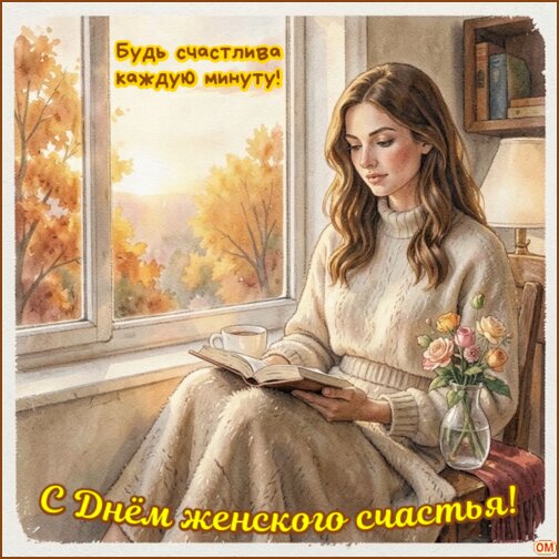 Открытка День женского счастья 2