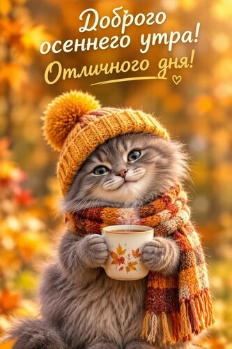 Открытка Доброе утро