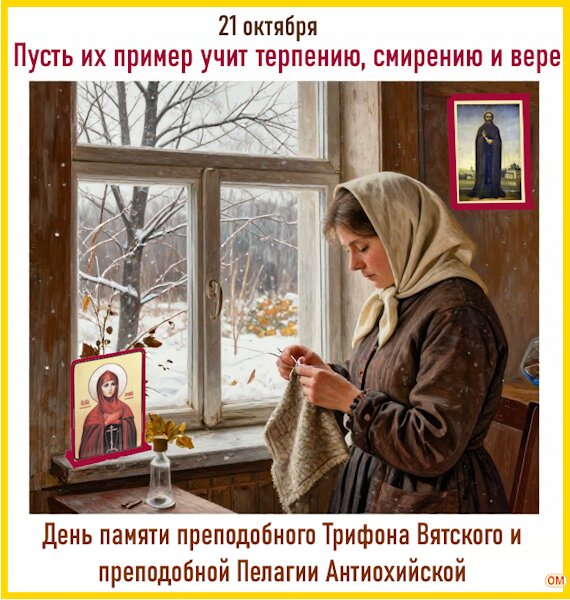 Открытка Трифон и Пелагея 1