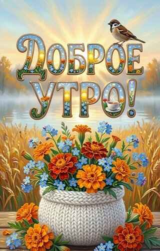 Открытка Доброе утро!