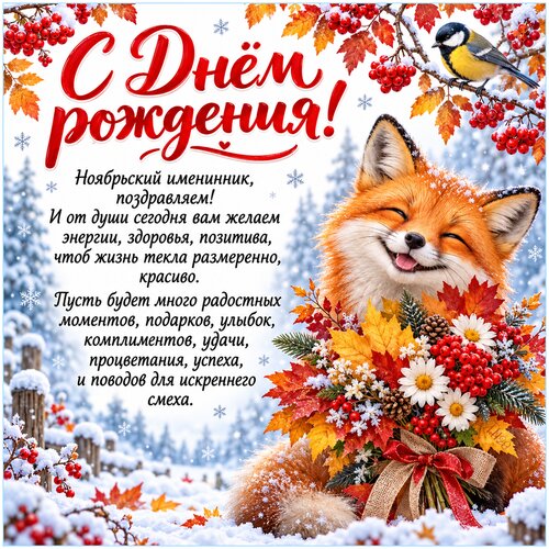 Открытка С Днём рождения!