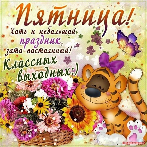 Открытка прикол с пятницей 668
