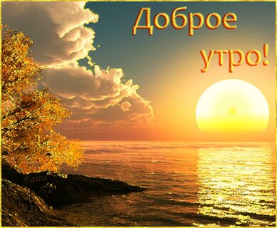 С добрым утром природа картинки